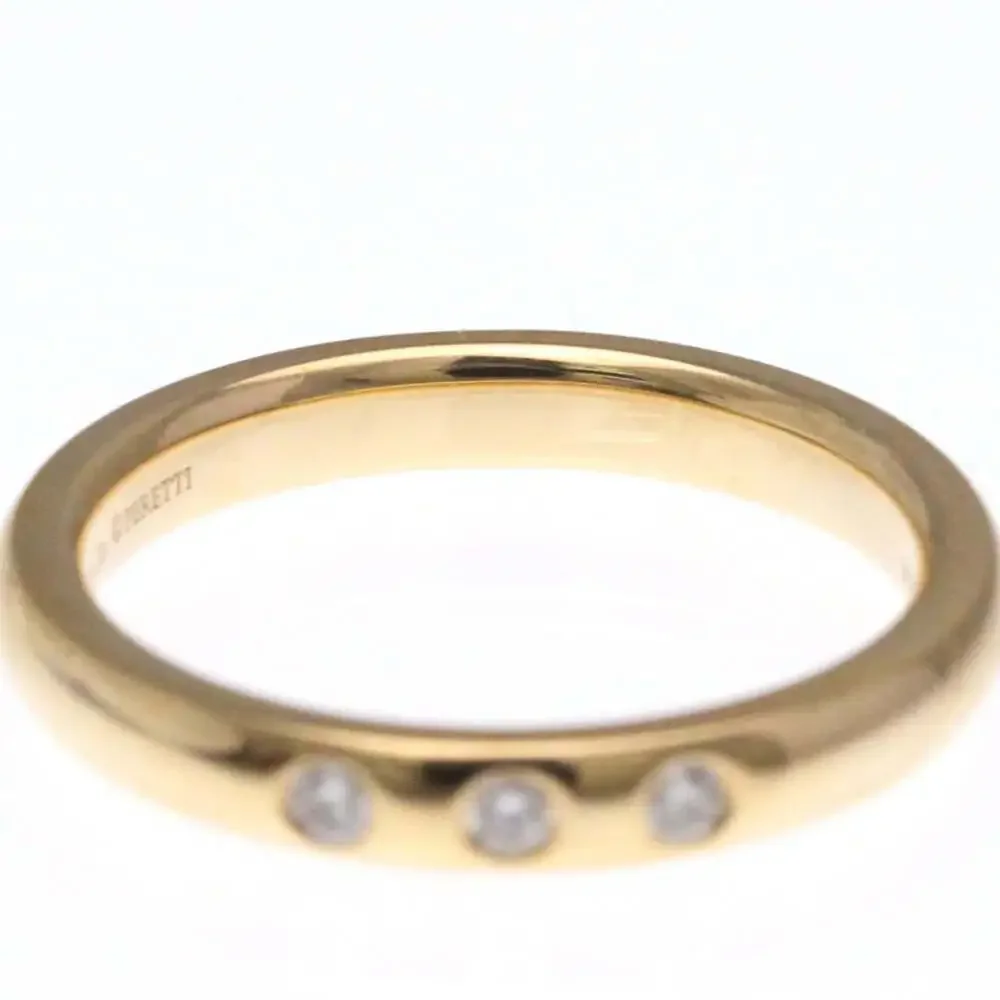 TIFFANY 18k Gold Diamond Ring